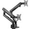 Twisted Minds Dual Monitor Stand- Ergonomic Monitor Stands For 2 Monitors, Dual Monitor Mount Desk For 17-32",17.6 Lbs/Arm, Swivel Vesa Mount